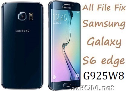 Stock ROM G925W8 Full Firmware All File Fix Samsung Galaxy S6 edge