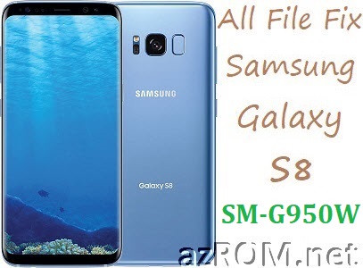 Stock ROM SM-G950W Official Firmware All Repair File Samsung Galaxy S8 Canada
