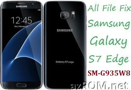 Stock ROM SM-G935W8 Official Firmware All File Fix Samsung Galaxy S7 Edge Canada