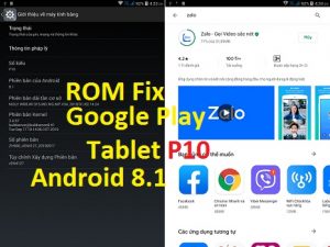 ROM Fix ZH960 Tablet P10 Add Google Play Multi Language