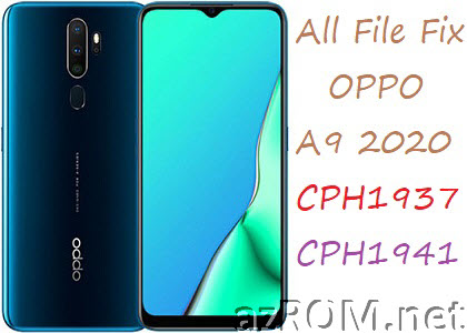 Stock ROM Oppo A9 (2020) CPH1937 CPH1941 Official Firmware