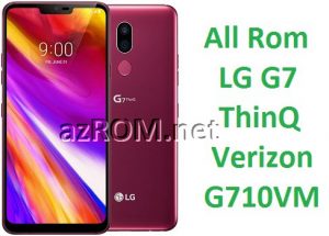 All Rom LG G7 ThinQ Verizon Official Firmware LM-G710VM