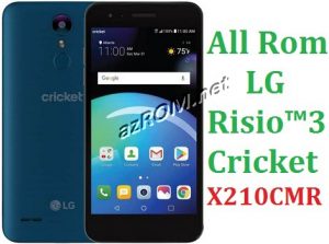 All Rom LG Risio 3 Cricket (X210CMR) Official Firmware LG LM-X210CMR