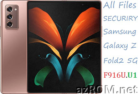 Stock ROM Samsung Galaxy Z Fold2 (5G) USA SM-F916U F916U1 Official Firmware