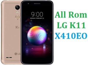 All Rom LG K11 X410EO Official Firmware LG LM-X410EO