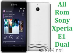 All Rom Sony Xperia E1 Dual FTF Firmware Lock Remove File