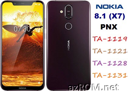 All ROM Nokia 8.1 (Nokia X7) PNX TA-1119 TA-1121 TA-1128 TA-1131 Official Firmware