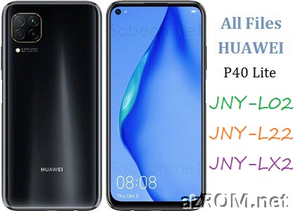 All ROM Huawei P40 Lite (Nova 7i) JNY-L02 JNY-L22 JNY-LX2 Official Firmware