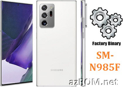 Stock ROM SM-N985F Full Firmware All File Fix Samsung Galaxy Note 20 Ultra Bypass FRP