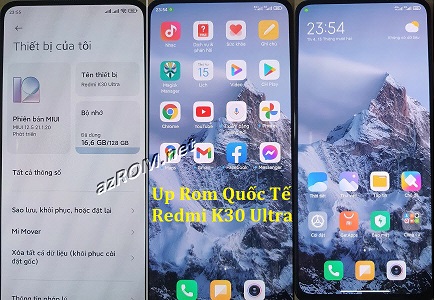 Rom Tiếng Việt Xiaomi Redmi K30 Ultra (cezanne) Firmware Quốc Tế