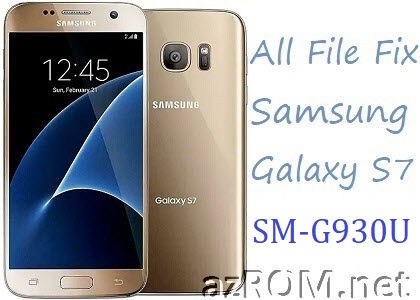 Stock ROM SM-G930U Official Firmware All File Repair Samsung Galaxy S7