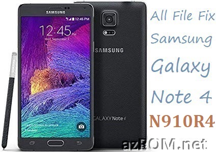 Stock ROM SM-N910R4 Full Firmware Samsung Galaxy Note 4
