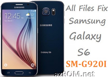 Stock ROM SM-G920I Official Firmware All Other File Samsung Galaxy S6