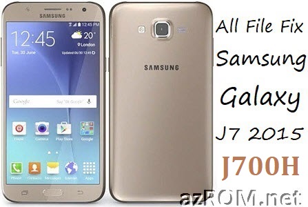Stock ROM SM-J700H Official Firmware All File Fix Samsung Galaxy J7 2015