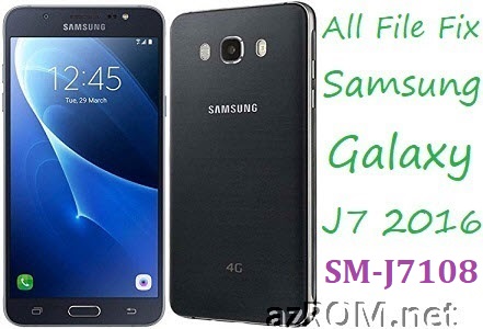 Stock ROM SM-J7108 Official Firmware All Other File Samsung Galaxy J7 (2016) Dual SIM China