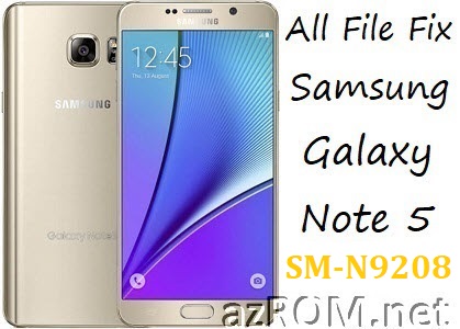 Stock ROM SM-N9208 Official Firmware All Other File Samsung Galaxy NOTE 5 Duos
