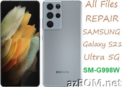 Stock ROM SM-G998W Official Firmware Samsung Galaxy S21 Ultra 5G Canada