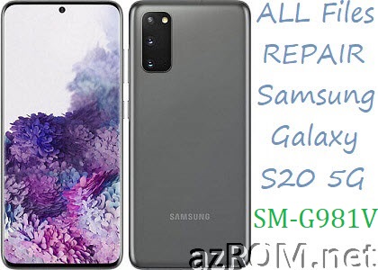Stock ROM Samsung Galaxy S20 5G Verizon SM-G981V Official Firmware