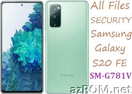 Stock ROM Samsung Galaxy S20 FE (5G) Verizon SM-G781V Official Firmware